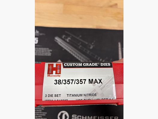 Hornady die set .38 .357 Magnum New!