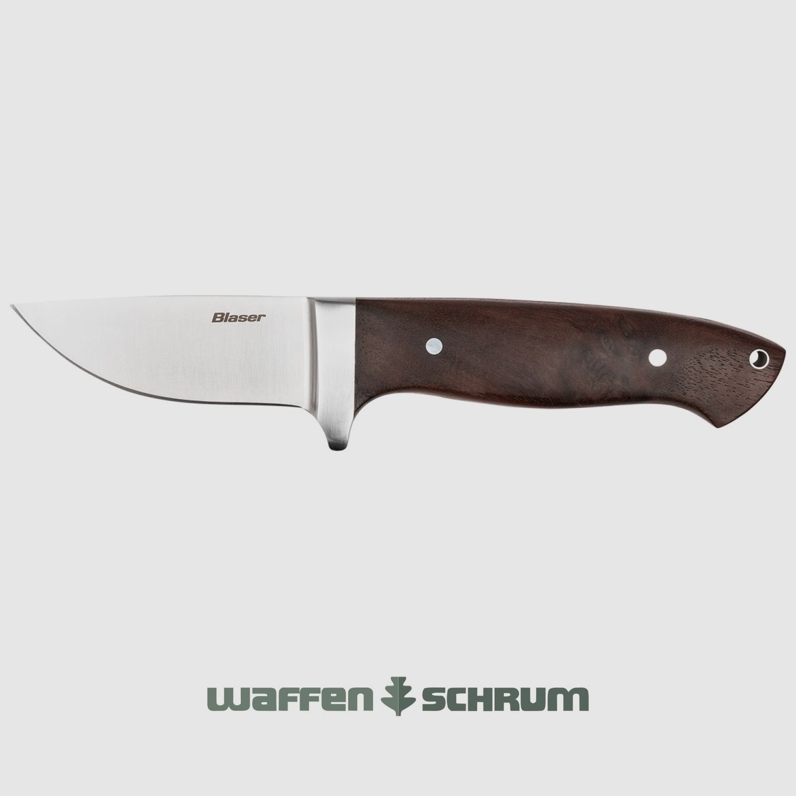 Blaser Messer Classic braun, Wallnussholz Klingenlänge:8cm