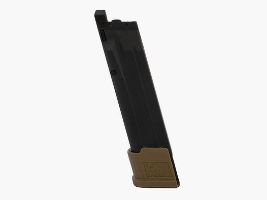 Ersatzmagazin fĂĽr Gas Softairpistole Sig Sauer ProForce P320 M17 tan Kaliber 6 mm BB