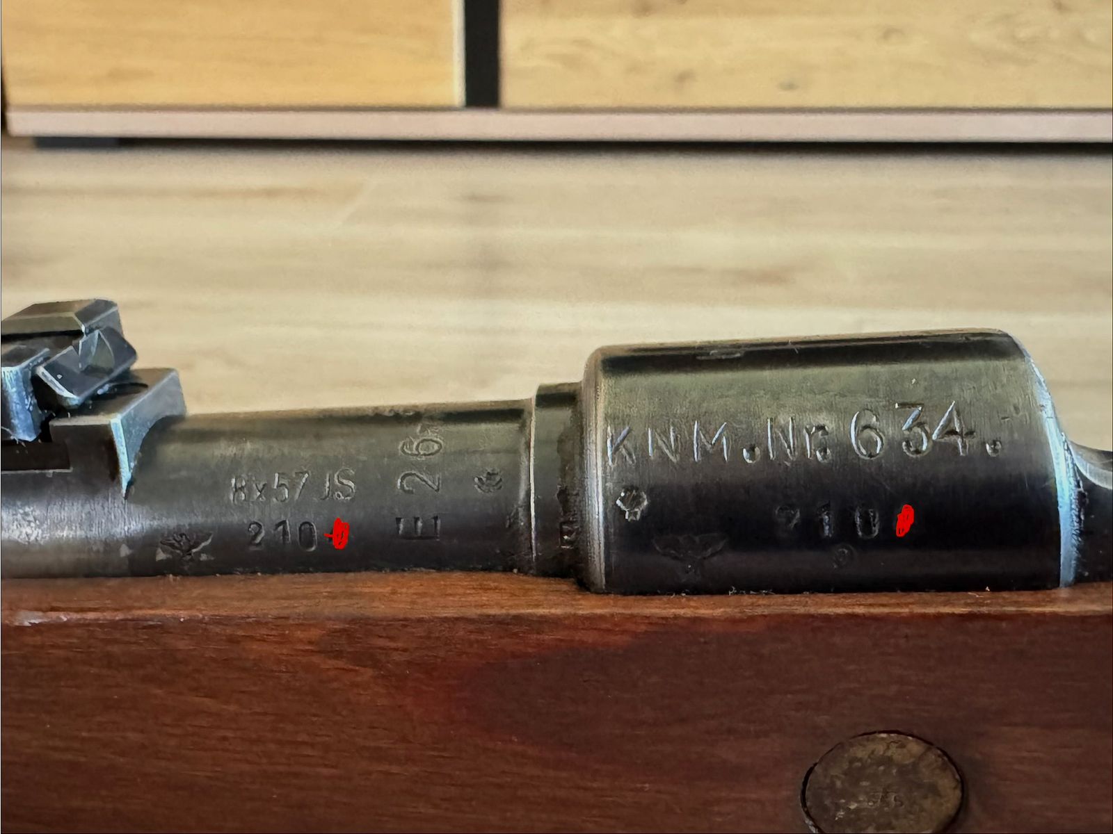Mauser K98 k byf 41 - K.N.M. Norwegische Beutewaffe