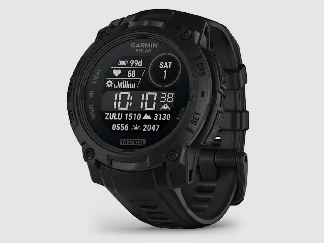 Orologio Garmin Instinct 3 Tactical Solar 45 mm, immagine 1 di 6
