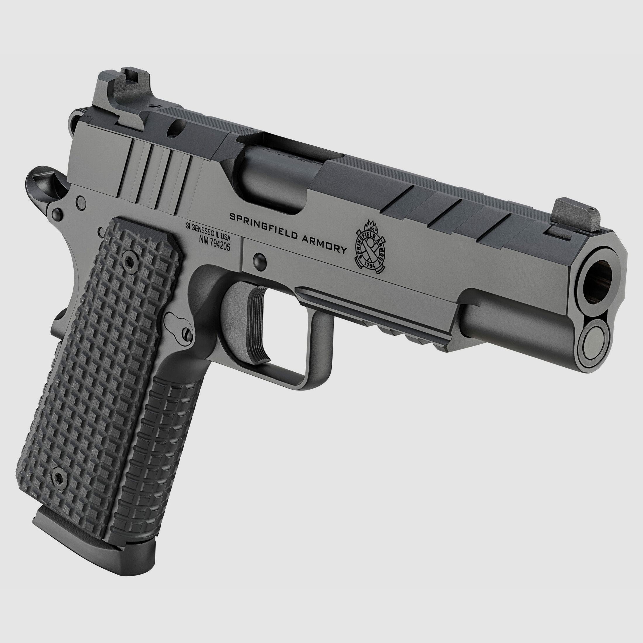 SPRINGFIELD Armory 1911 EMISSARY AOS Schwarz 5" cal.45 ACP (auf Bestellung), Bild 3 von 5