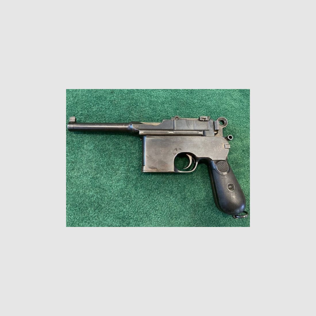 MAUSER C96 FLAT SIDE LARGE RING, 7,63M, Officer/Short-barreled, immagine 2 di 8