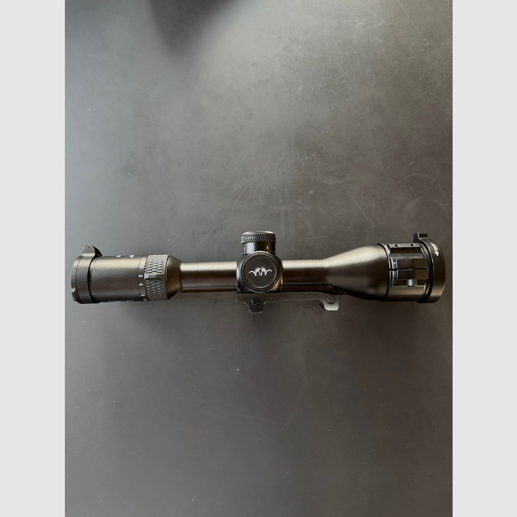 Blaser B2 2-12x50 iC S telescopio de mira / QDC + ajuste rápido de retícula