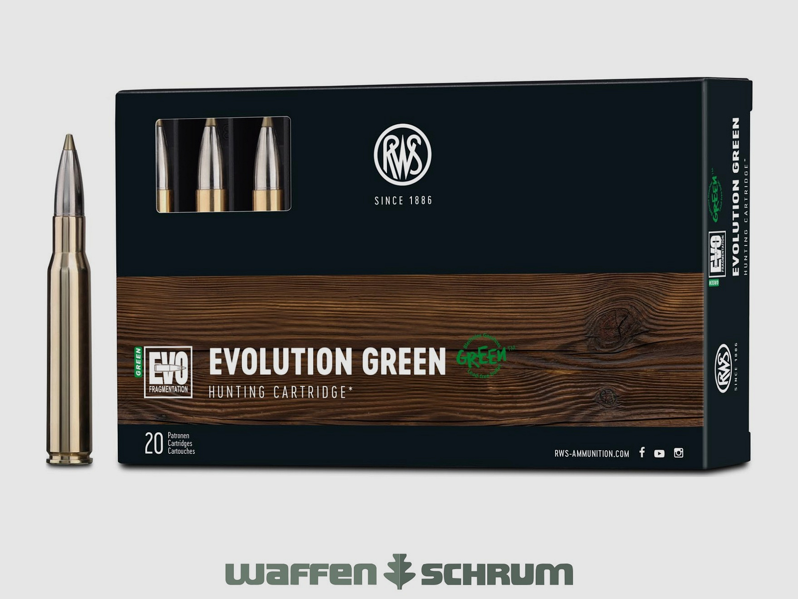 RWS Evo Green 9,0g - 139gr .30-06Spring
