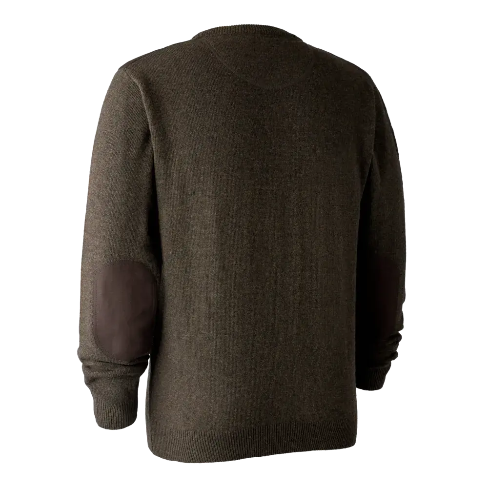 Maglione da Caccia Collo Rotondo Deerhunter Sheffield Dark Elm, immagine 4 di 6