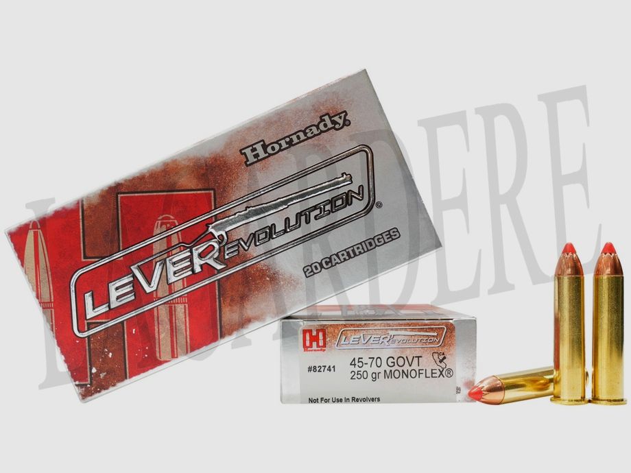 HORNADY LEVEREVOLUTION FTX 250GR (PATRONE MIT GESCHOSS)