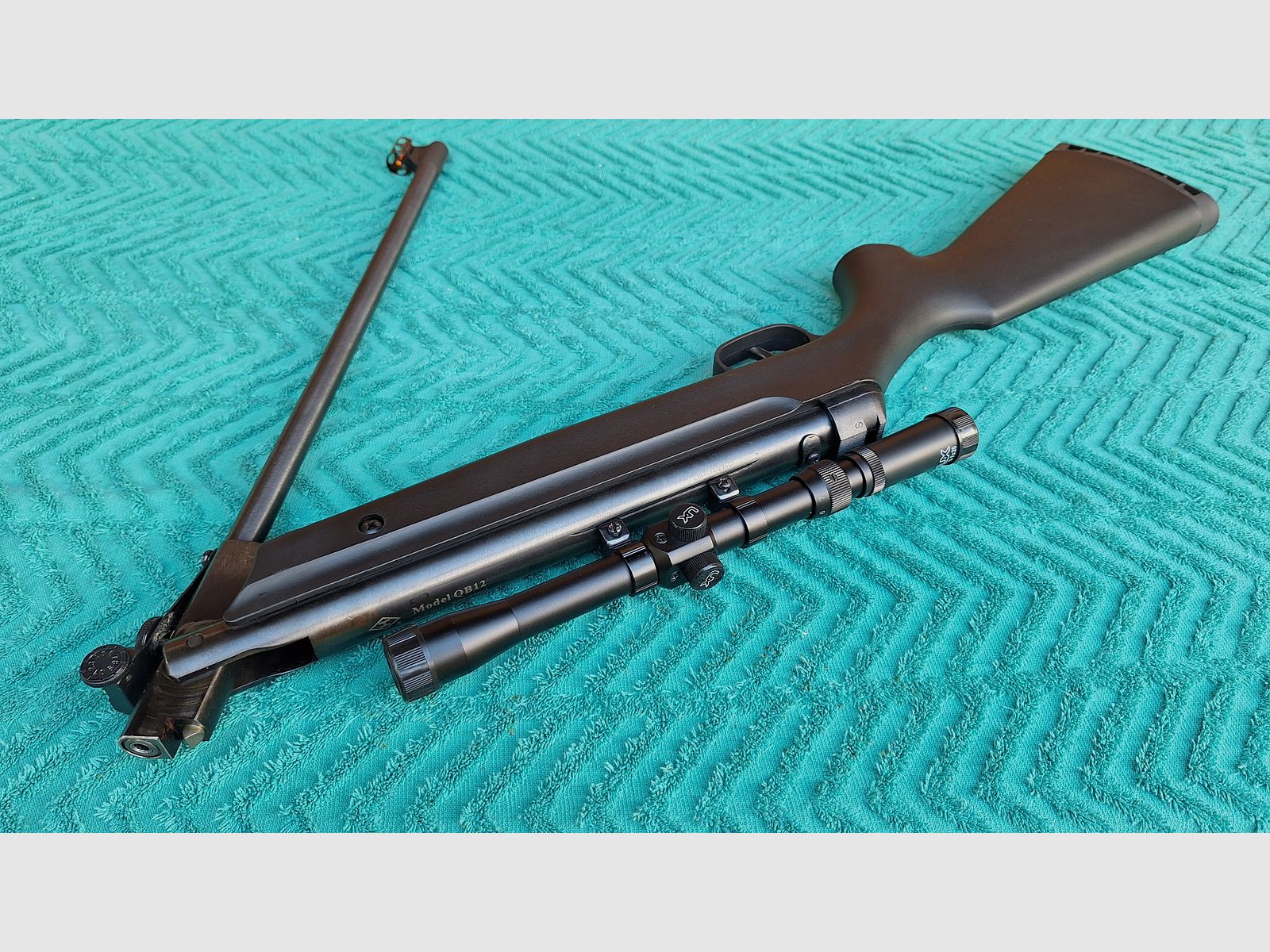 Knicker IB QB12-5.5mm Knicklaufgewehr-Neuwertig!