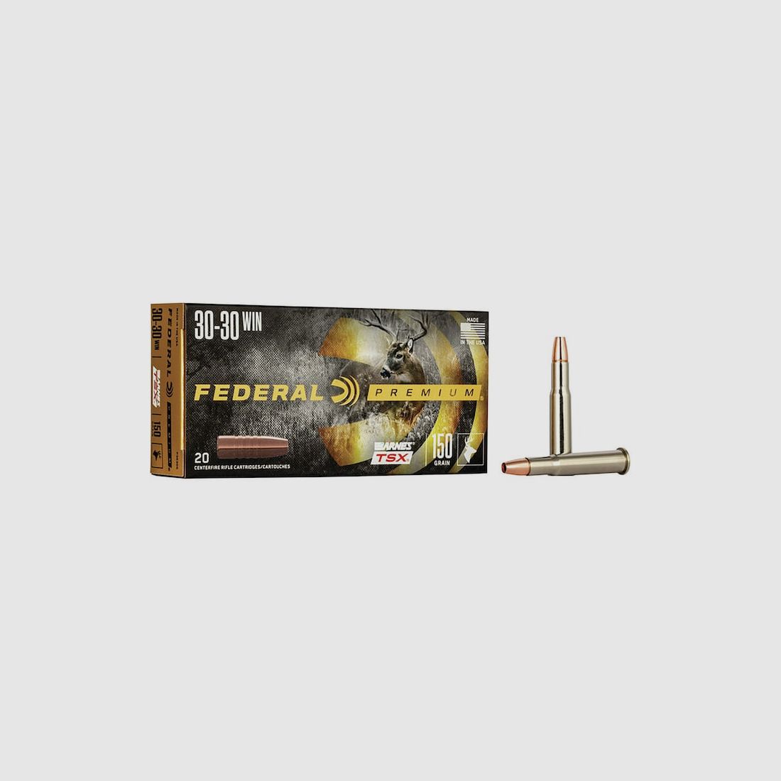 Federal Premium Barnes TSX .30-30 Win. 150GR HP 20 Patronen