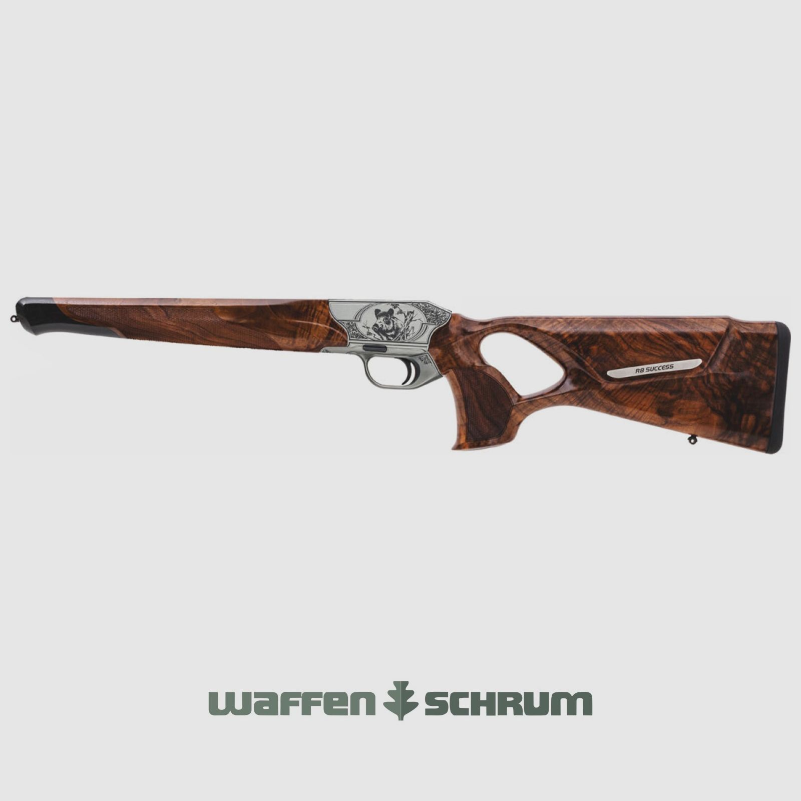 Blaser System R8 Success Luxus SHK:4 Gravur: rechts-Schwarzwild & links-Rotwild