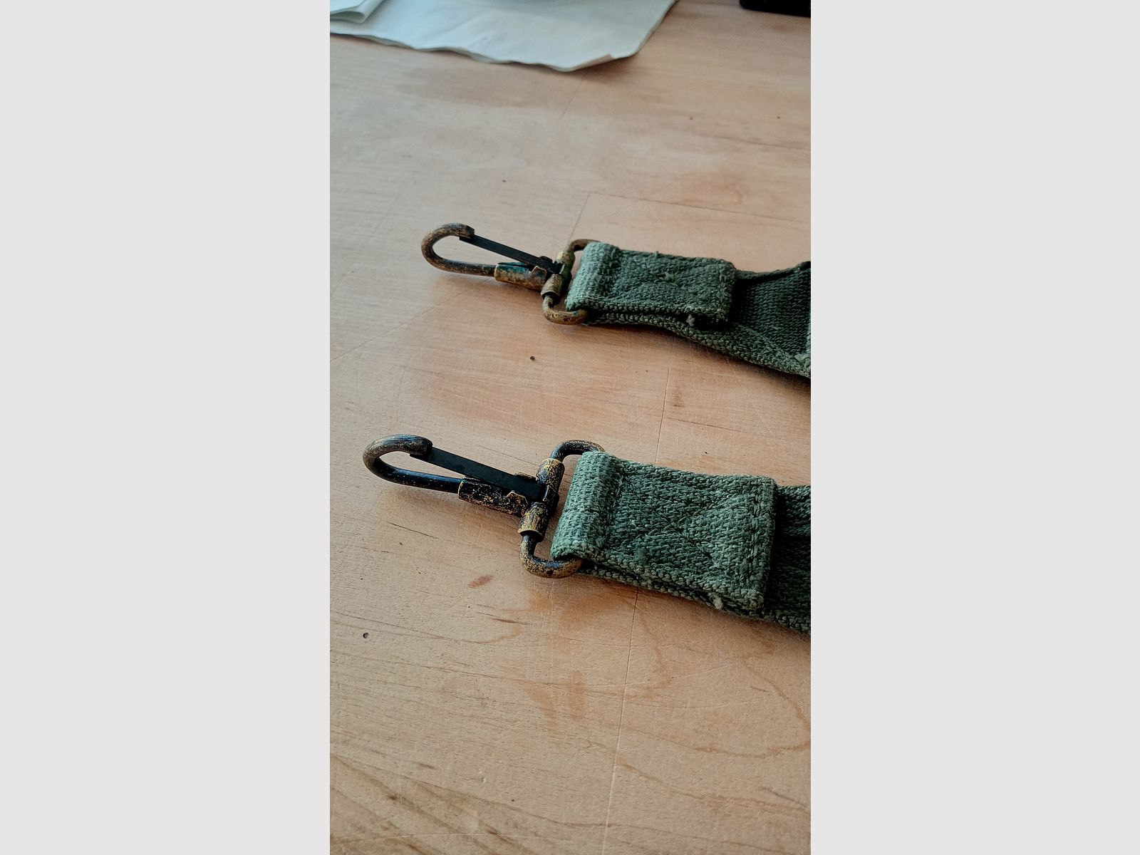 Originele US Army jaren '50 vintage geweerriem / wapenriem // Vietnamoorlog en Koreaoorlog / Thompson en M16