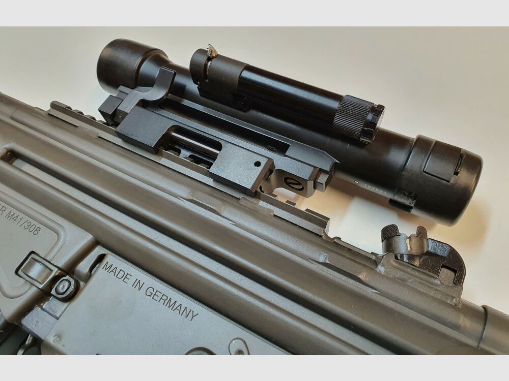 Heckler & Koch montaggio a morsetto / a sgancio rapido, Picatinny HK762A1 / HK416 / HK417 / MR308 / MR223 / D30mm H47,5mm