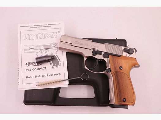 Walther - Ulm P88-9 Compact Luxus verchromt
