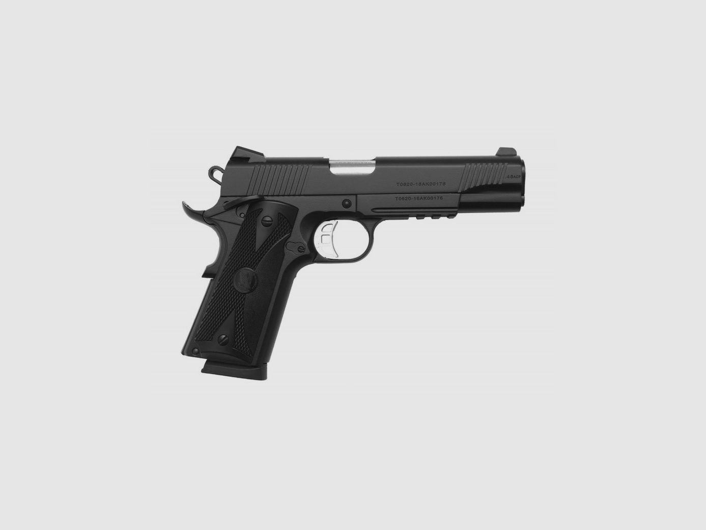 TISAS ZIG PC 1911 Pistol Black cal 9x19