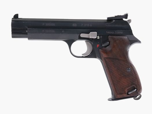 Hämmerli SIG P210-6, calibre 9mm Luger || pistolet