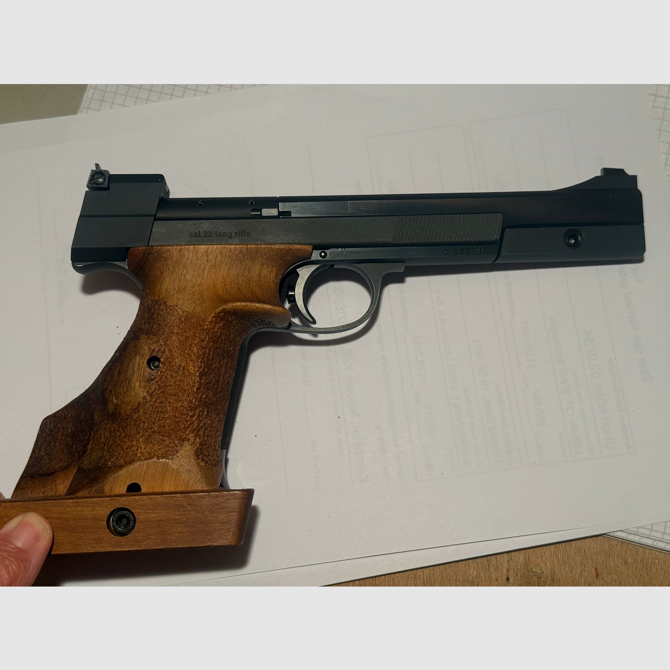 Sport Pistole Hämmerli 215 Kaliber .22lr