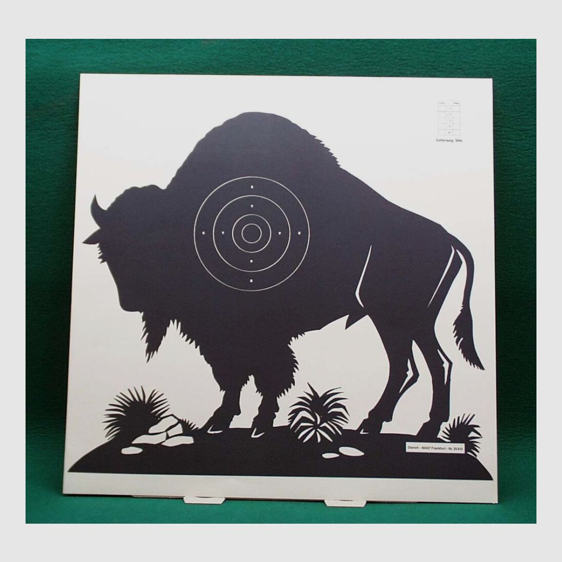 Krüger Motiv-Scheibe / Zielscheiben Büffel