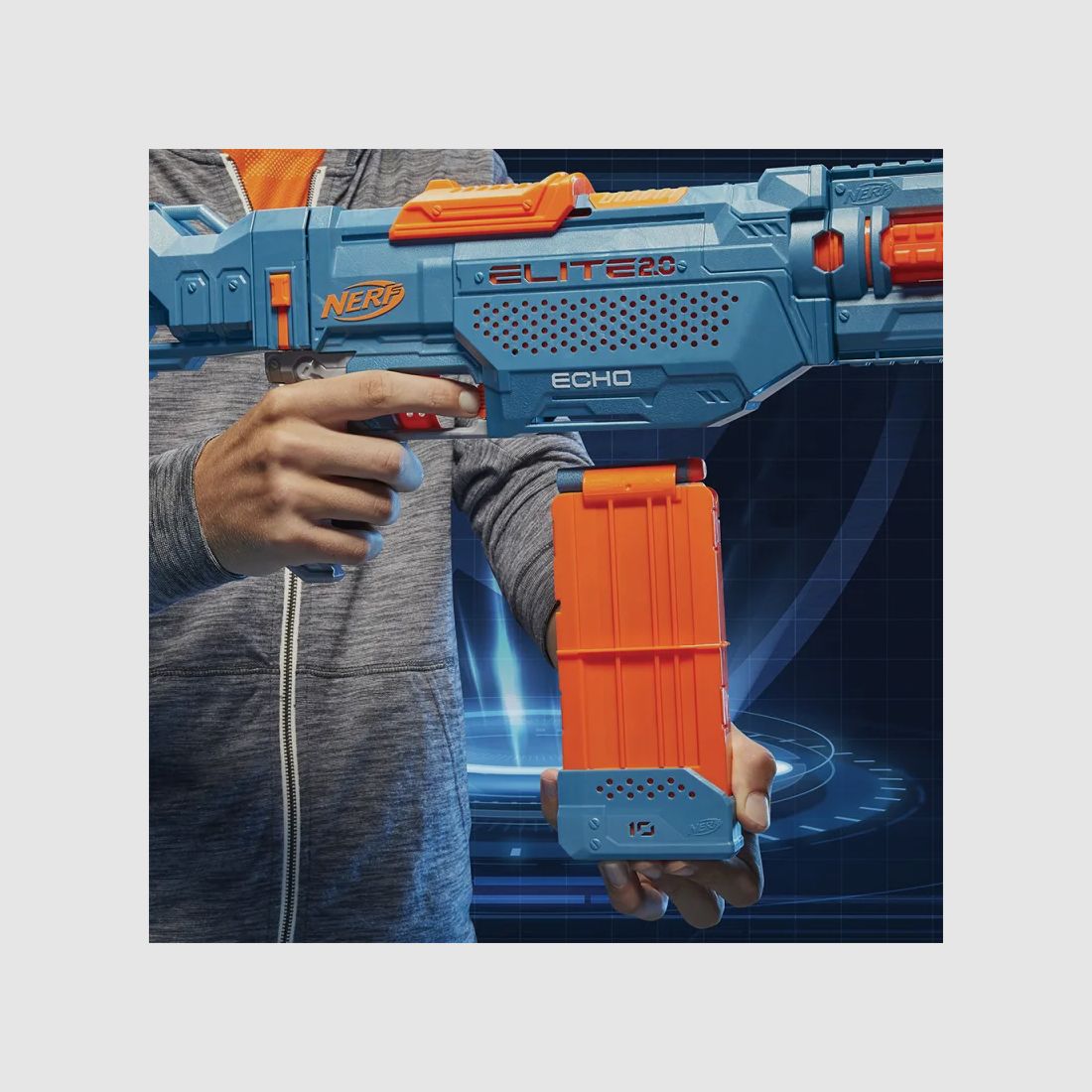 NERF Elite 2.0 Echo CS 10 with 24 darts included, image 13 of 19
