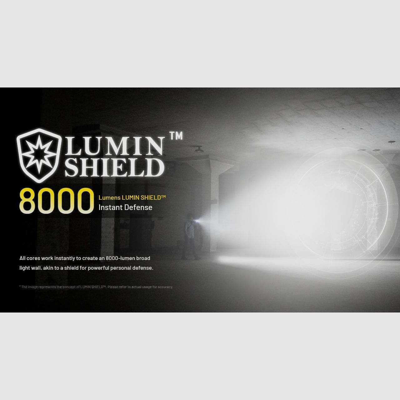 Nitecore EDC37 Wiederaufladbare Taschenlampe - 8000 Lumen, Bild 8 von 20
