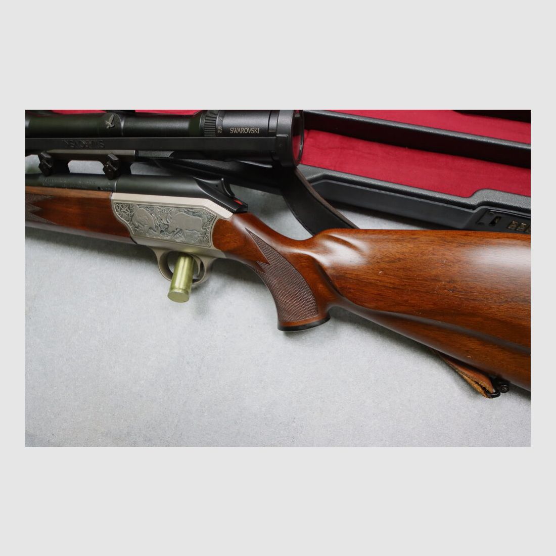 Blaser R93 mit Austauschlauf .375 H&H