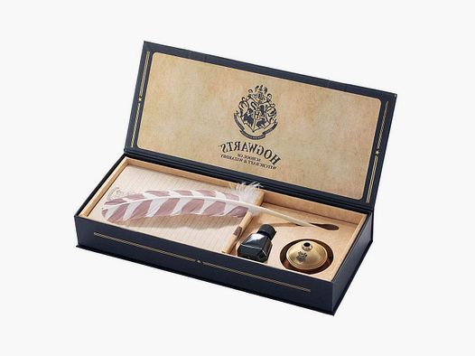 Hogwarts Schreibfeder inklusive Sammlerbox