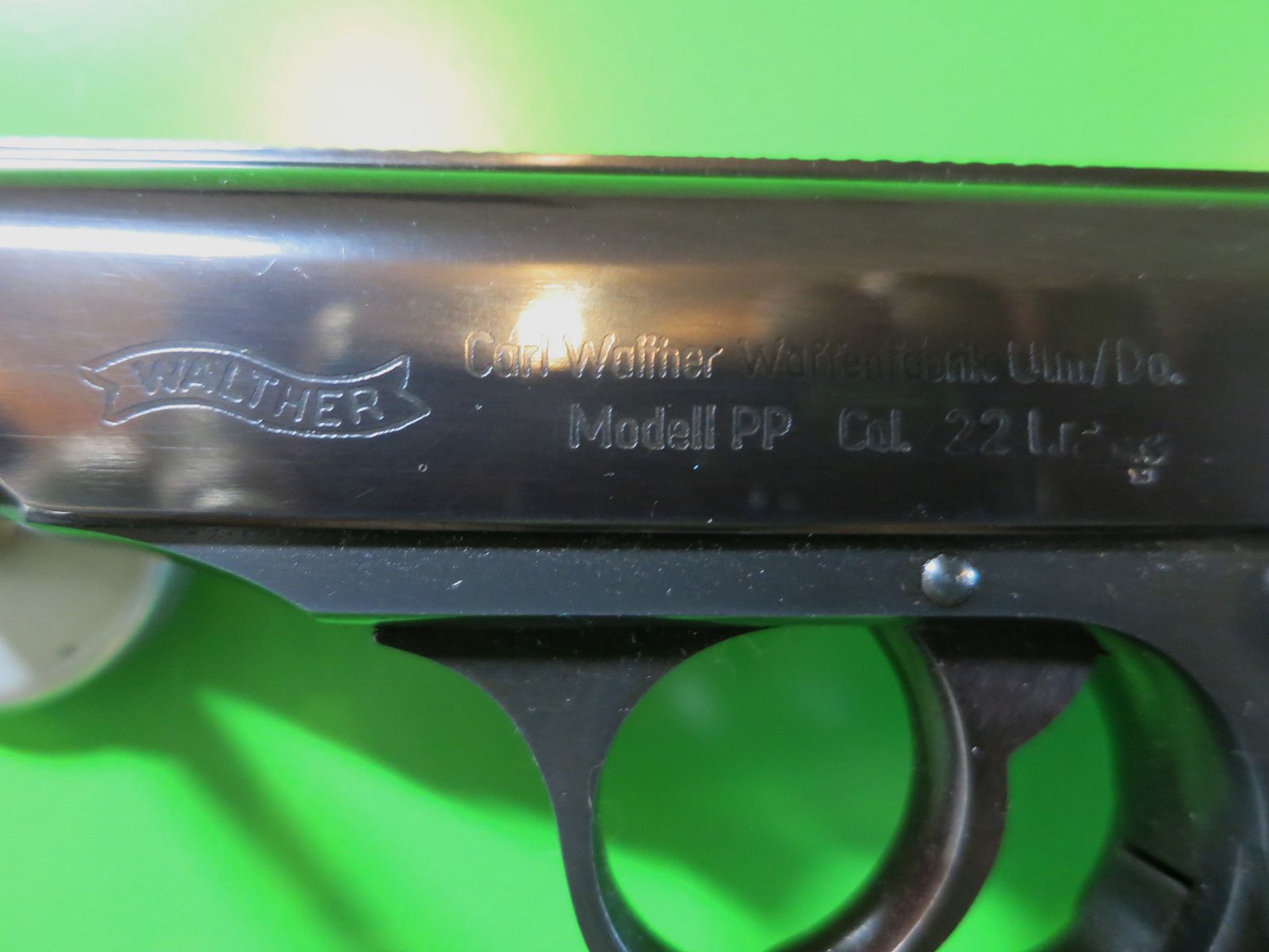 Walther PP "Police Pistol", .22lr training pistol #42-, image 9 of 13