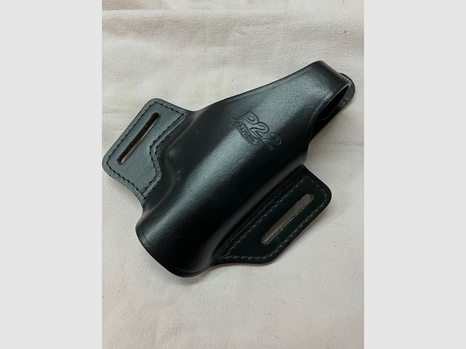Walther - pelle - fondina per pistola per P22 / P22Q (accessori per armi a gas - softair)