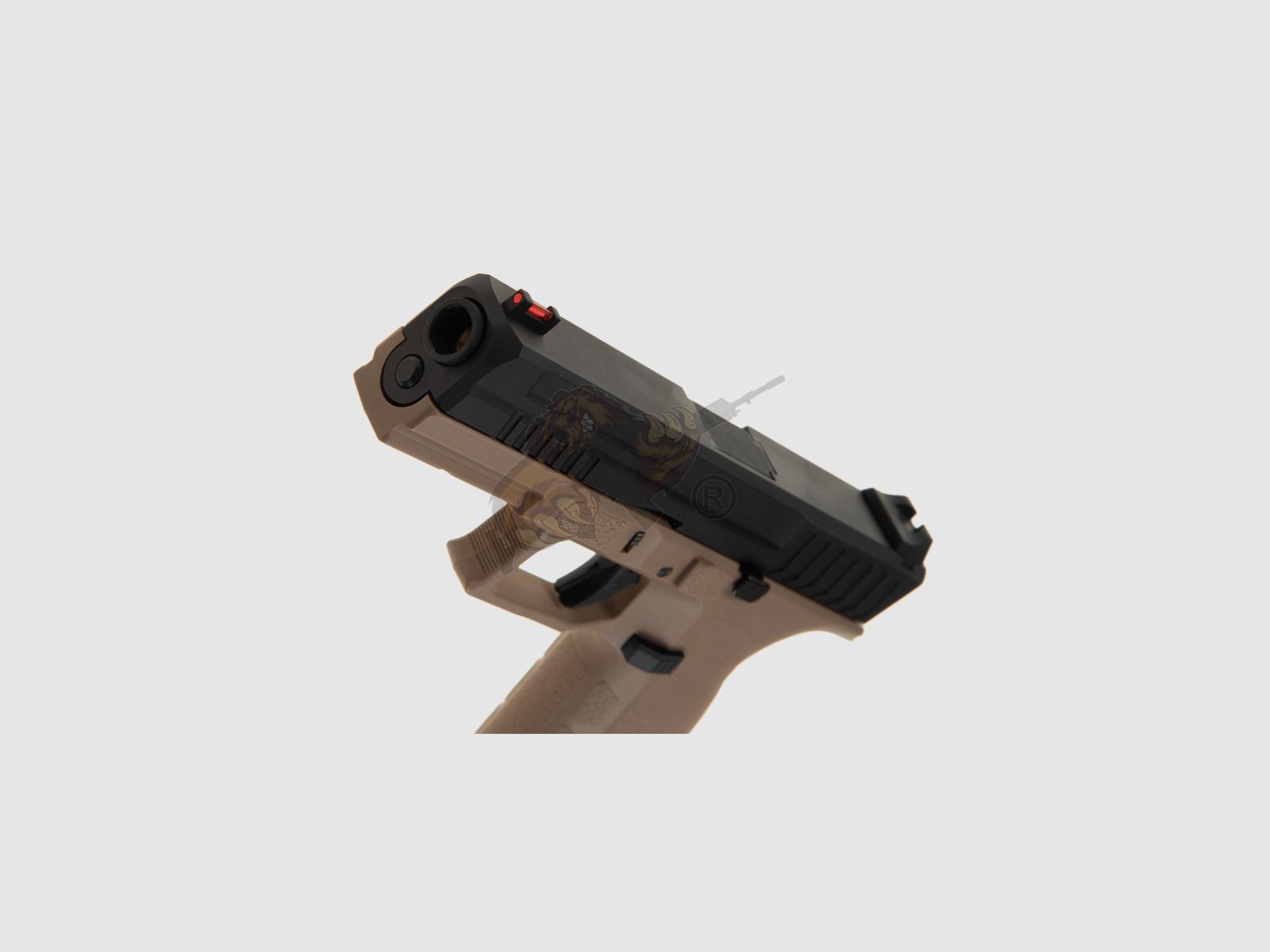 KJ Works KP-13 Scivolo in Metallo GBB Desert -F-