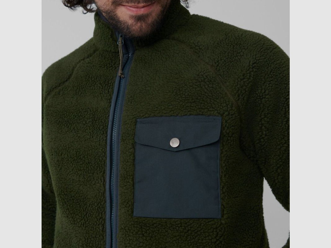 Fjällräven Herren Jacke Vardag Pile Fleece