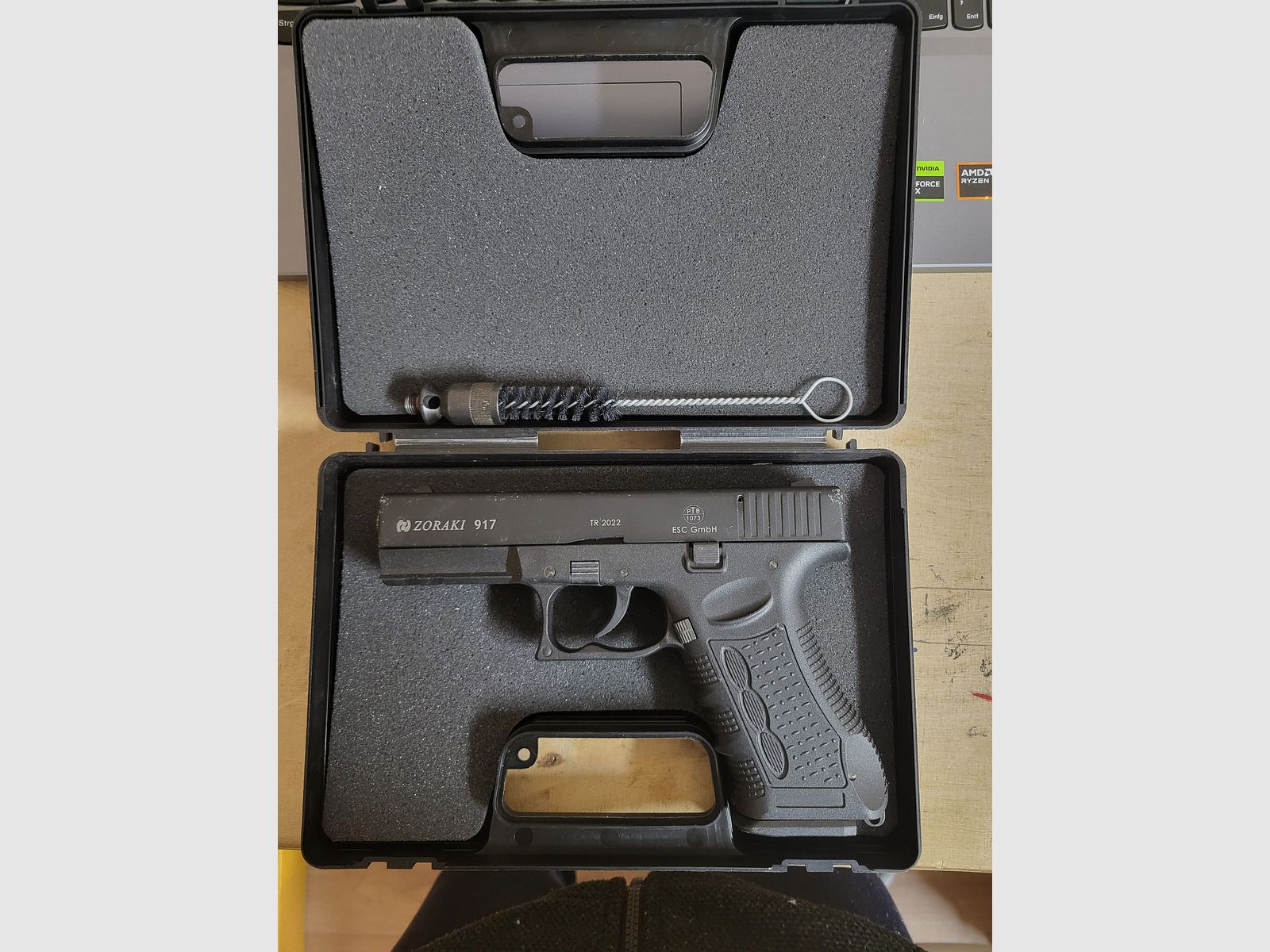 Zoraki 917 schwarz 9mm PAK SRS Pistole wenig genutzt