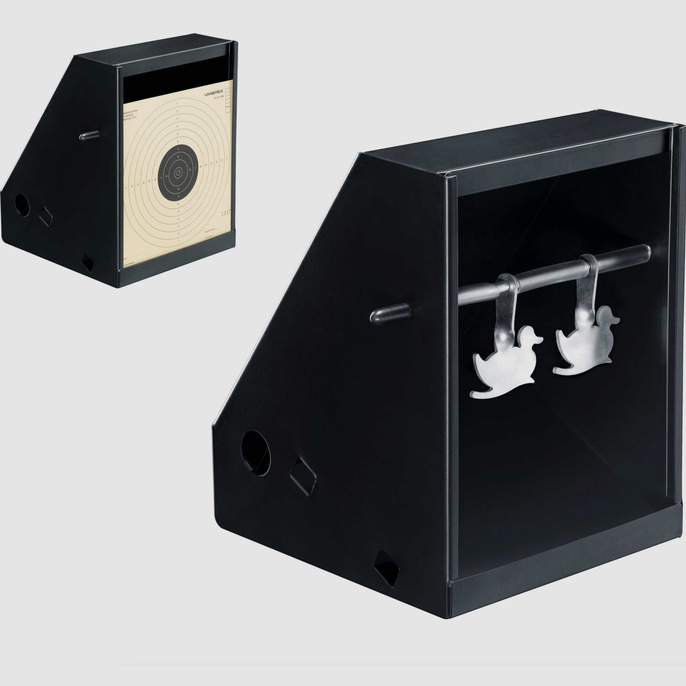 Umarex 3.2092 Perfecta bullet catch boxes 2 ducks and circles 10 target sheets 17x17