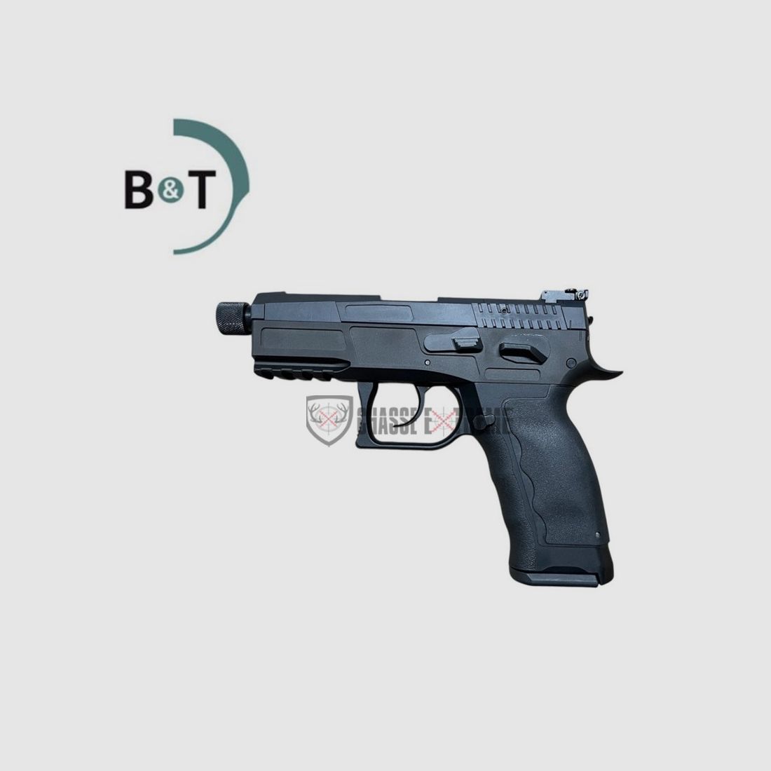 Pistole B&T MK-II Kal. 9x19mm mit Interface Shield RMS, Bild 1 von 2