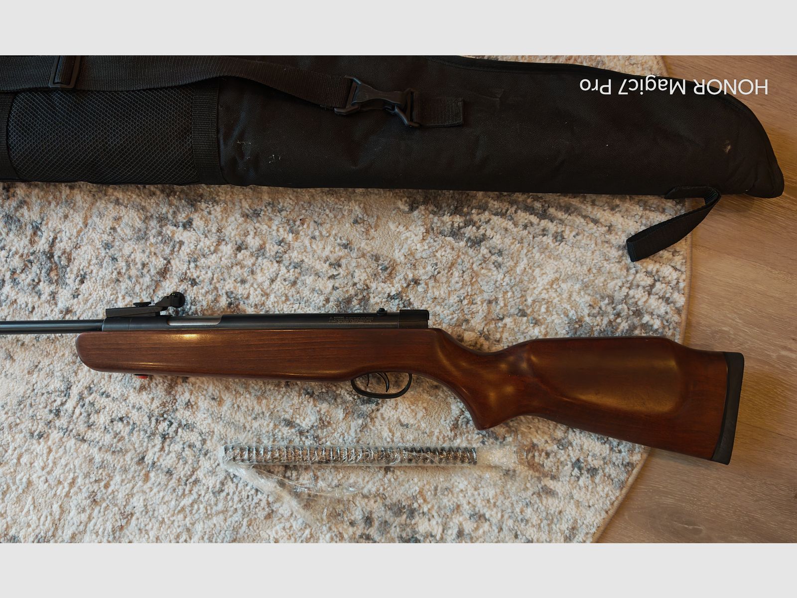 Norconia Luftgewehr B88 avec levier de tension latéral, sac, en plus un nouveau ressort d'exportation inclus