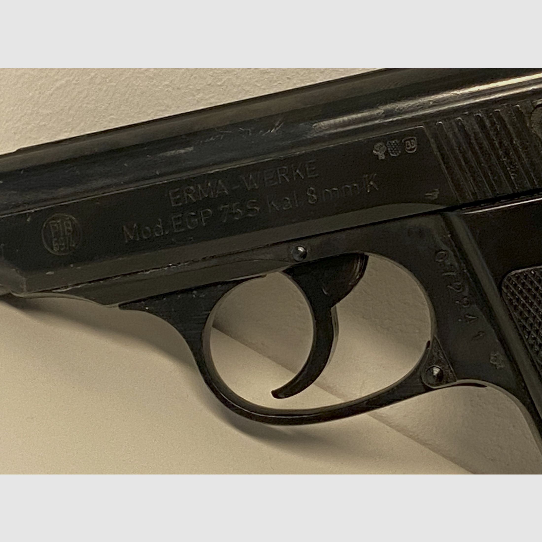 ERMA EGP 75S - Schreckschuss / Gaspistole - gebraucht - voll funktionstüchtig