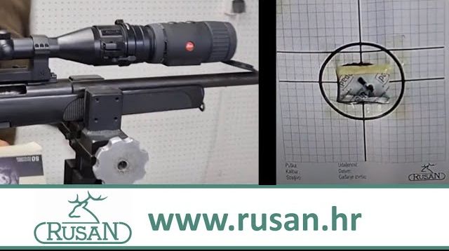 RUSAN modular adapter repeatability test with Leica Calonox at 100 m