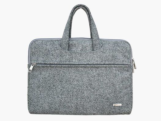 Laptoptasche Gottlieb in Steingrau