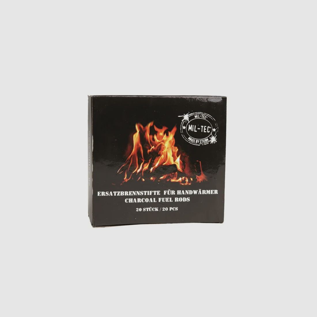 Hand warmers for burning sticks (glowing coal)