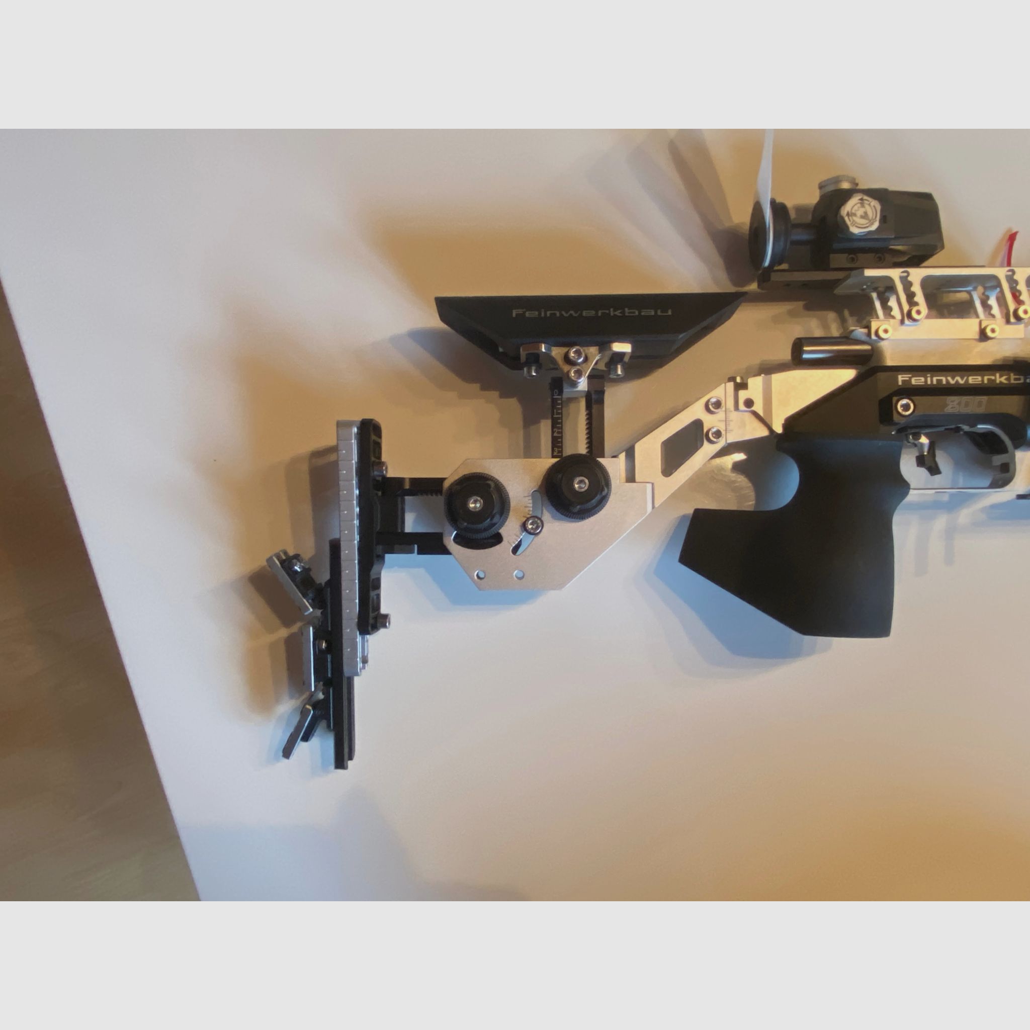 Feinwerkbau X800 Alu (Top-Zustand) inkl. SCATT-Schiene, RWS-Munition, Koffer & Zubehör – Komplettset eines Deutschen Meisters 