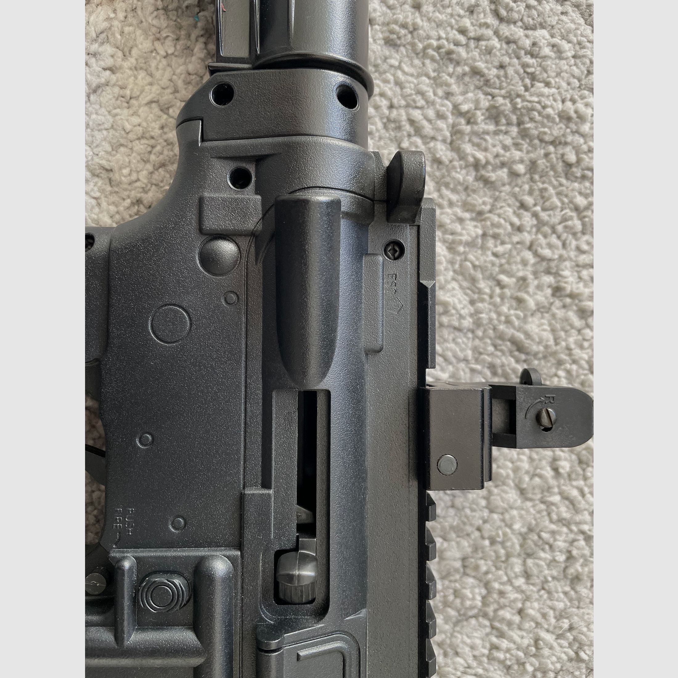 Crosman M4-177 air rifle 4.5 Diabolo and BBs