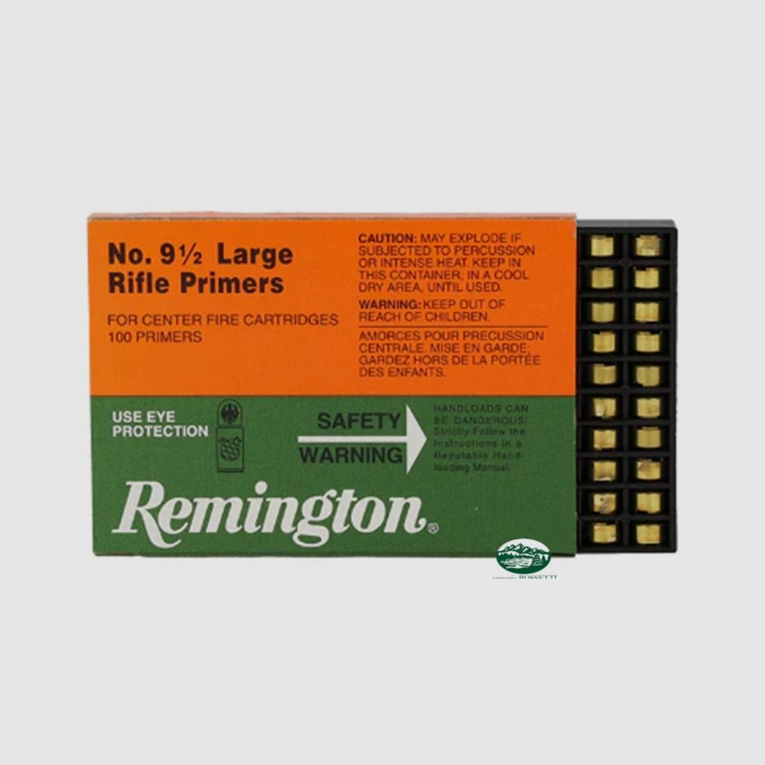 REMINGTON zapałki 9,5 Large Rifle opakowanie 100 sztuk