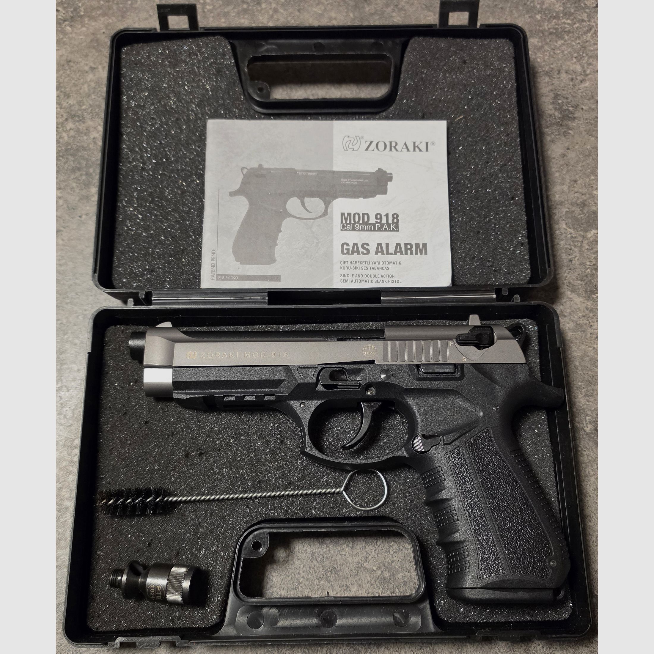 Zoraki 918  PTB 1024 Schreckschuss 9mm PAK , Bild 1 von 2