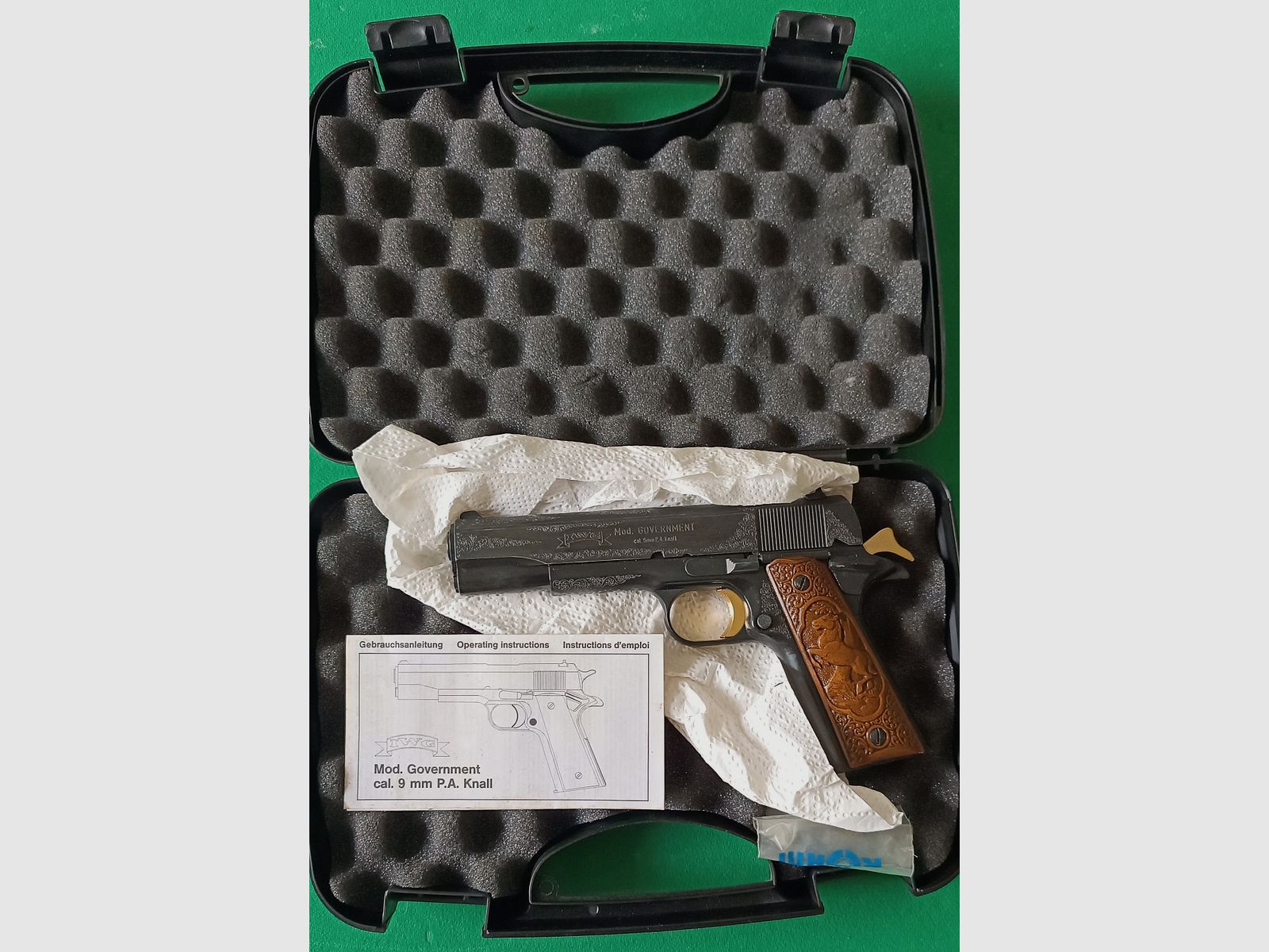 I.W.G Colt 1911 Sondermodell Graviert 