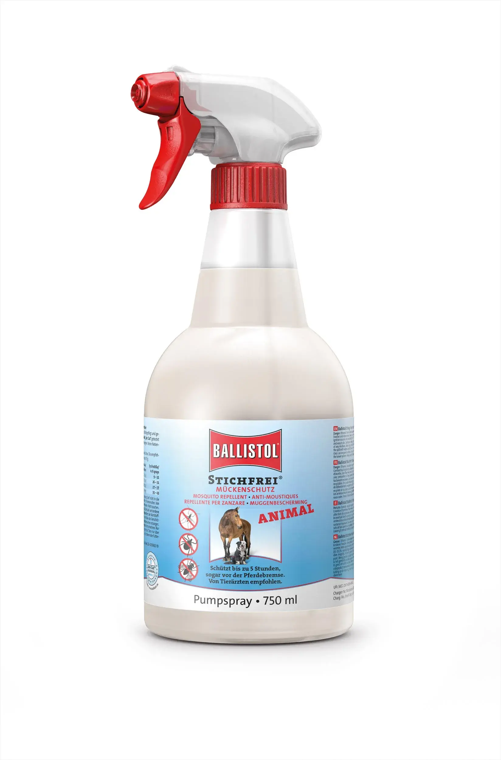 Ballistol Stichfrei Insect Repellent for Animals 750 ML, image 2 of 2
