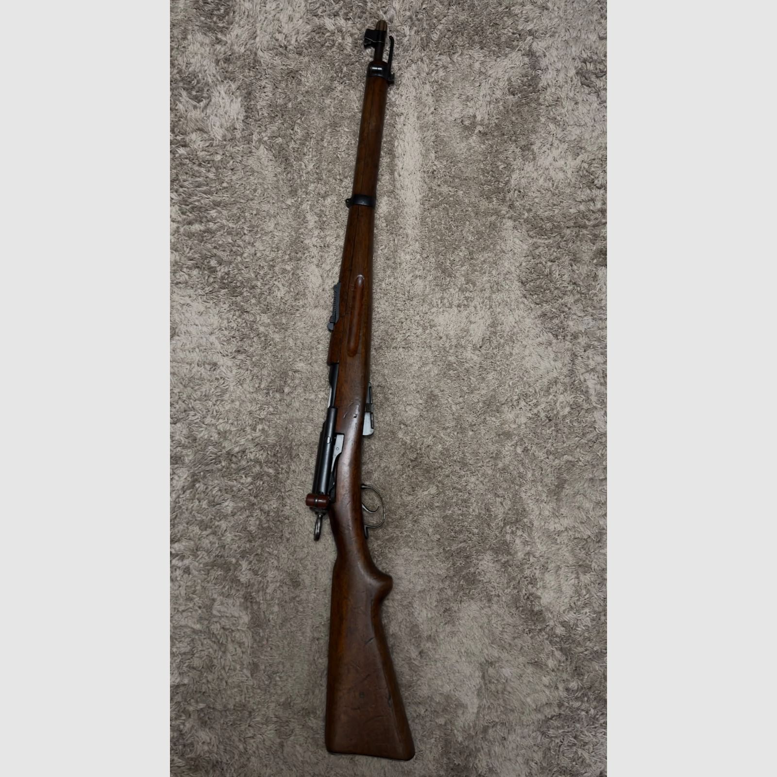 Schweizer Karabiner K11 – Kal. 7,5x55 Swiss – W+F Bern – Baujahr 1919 – Nummerngleich, Bild 5 von 5
