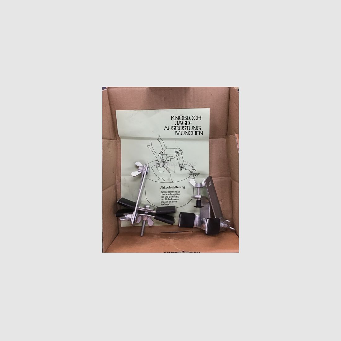 Knobloch horn boiling holder