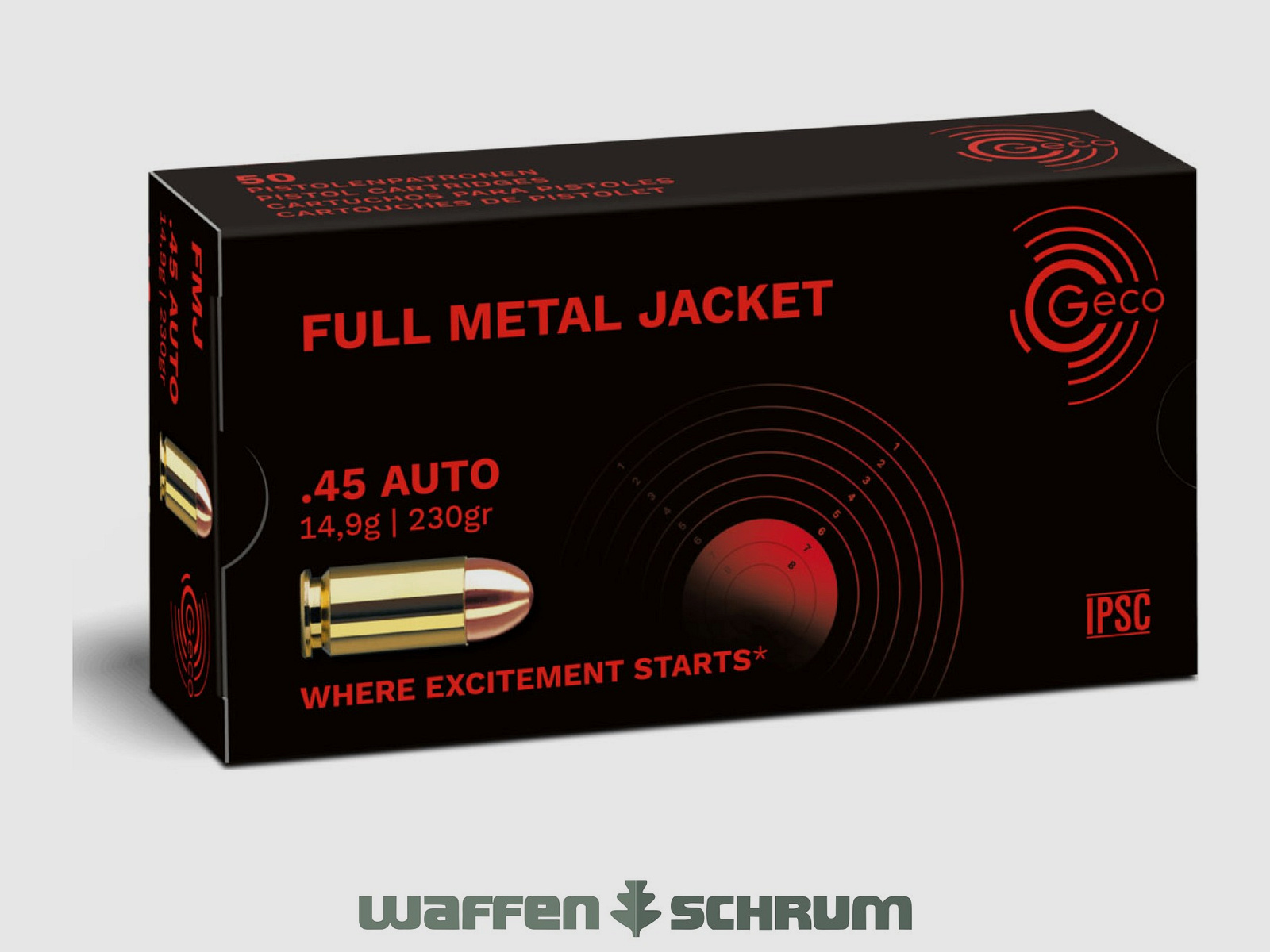 Geco VMR 14,9g - 230gr .45Auto