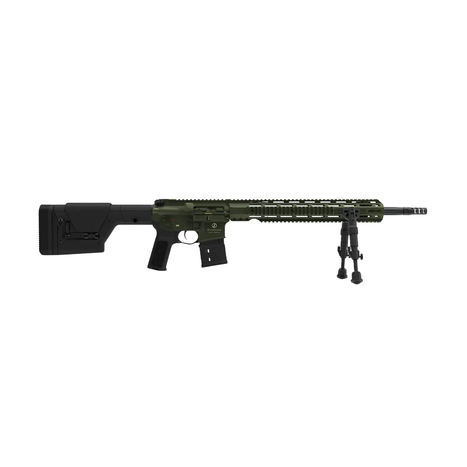 Fusil semi-automatique Schmeisser AR15-DMR calibre .223 Rem. OD Vert