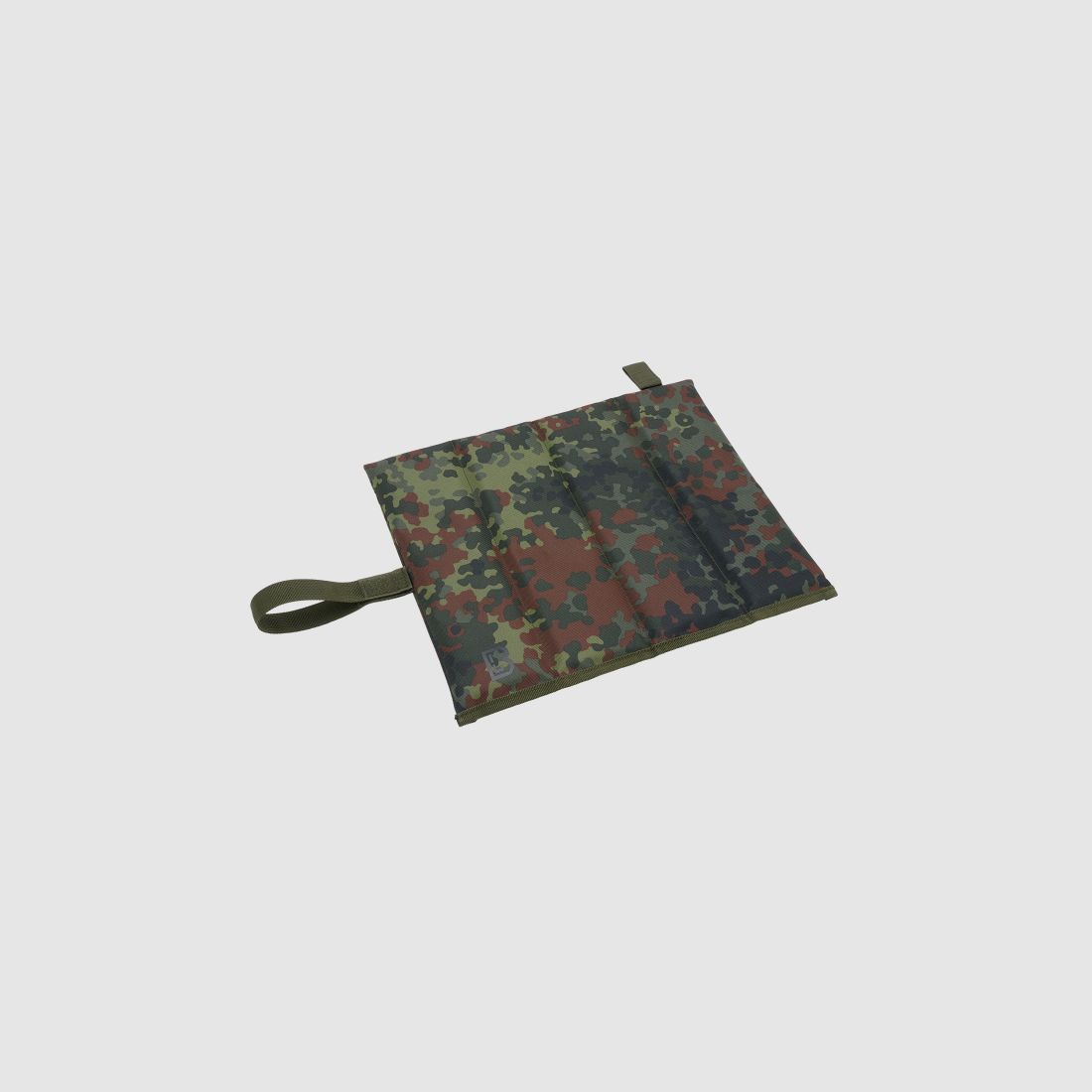 Sitzmatte - gefaltet - BW Flecktarn - 31 cm x 9 cm x 6 cm