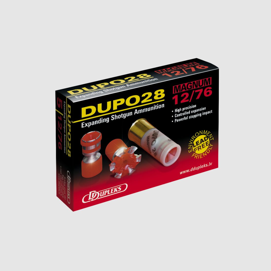 DDupleks 01-01232 Schrotpatrone Dupo 28 12/76 28g 01-01232
