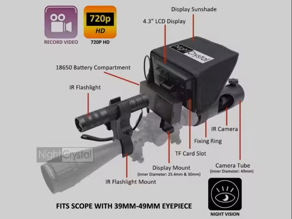 Dispositivo di visione notturna Megaorei M2A Professional